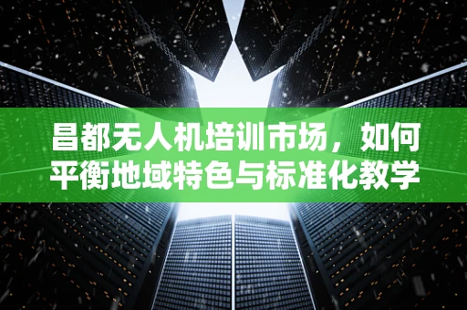 昌都无人机培训市场，如何平衡地域特色与标准化教学？
