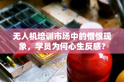 无人机培训市场中的憎恨现象，学员为何心生反感？