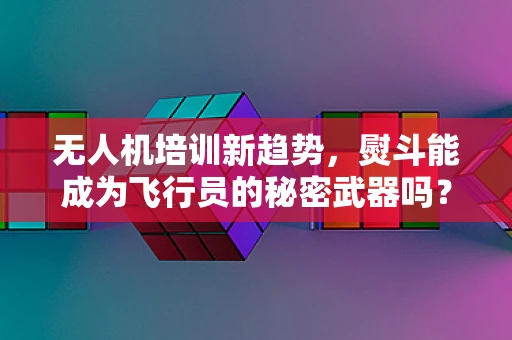 无人机培训新趋势，熨斗能成为飞行员的秘密武器吗？