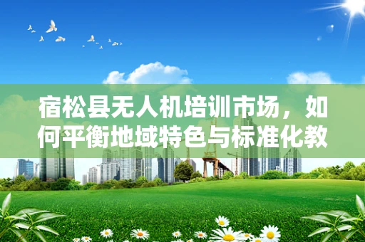宿松县无人机培训市场，如何平衡地域特色与标准化教学？