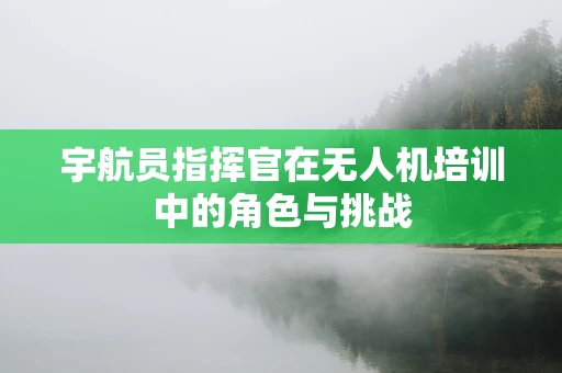 宇航员指挥官在无人机培训中的角色与挑战