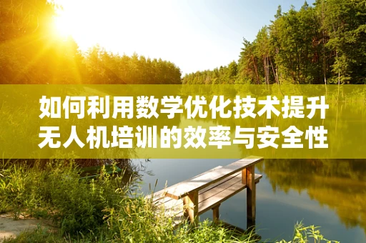 如何利用数学优化技术提升无人机培训的效率与安全性？