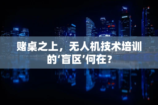 赌桌之上，无人机技术培训的‘盲区’何在？