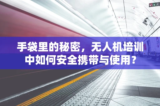 手袋里的秘密，无人机培训中如何安全携带与使用？
