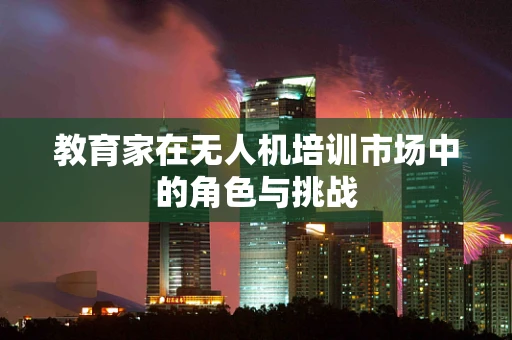 教育家在无人机培训市场中的角色与挑战