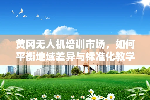 黄冈无人机培训市场，如何平衡地域差异与标准化教学？