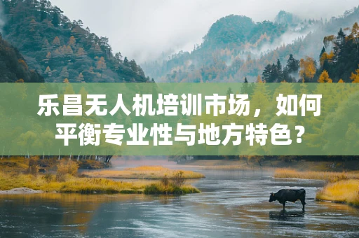 乐昌无人机培训市场，如何平衡专业性与地方特色？