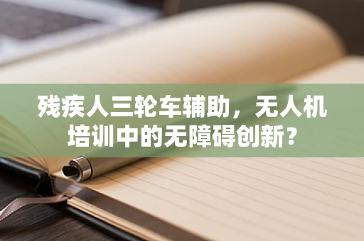 残疾人三轮车辅助，无人机培训中的无障碍创新？