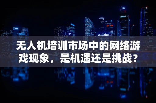无人机培训市场中的网络游戏现象，是机遇还是挑战？