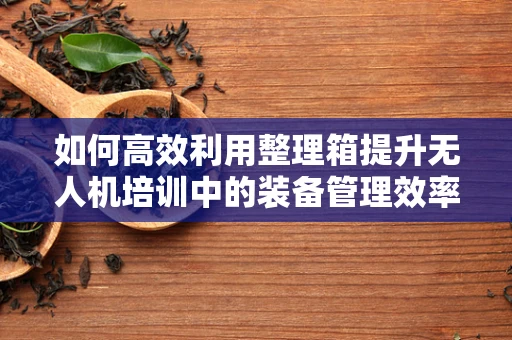 如何高效利用整理箱提升无人机培训中的装备管理效率？