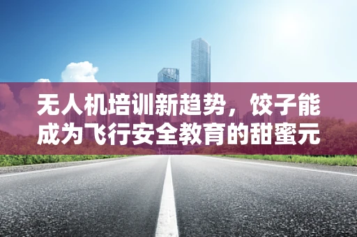 无人机培训新趋势，饺子能成为飞行安全教育的甜蜜元素吗？
