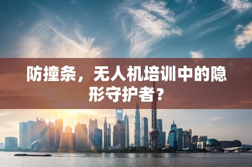 防撞条，无人机培训中的隐形守护者？