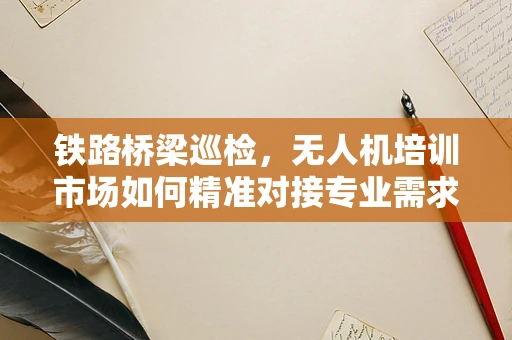 铁路桥梁巡检，无人机培训市场如何精准对接专业需求？