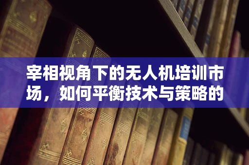 宰相视角下的无人机培训市场，如何平衡技术与策略的智慧？