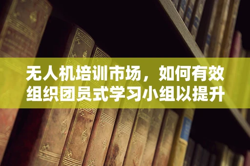 无人机培训市场，如何有效组织团员式学习小组以提升培训效率？
