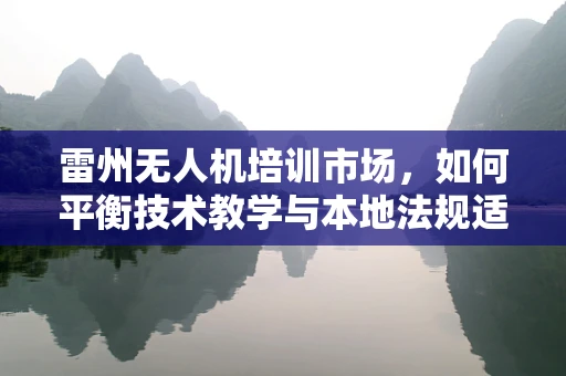 雷州无人机培训市场，如何平衡技术教学与本地法规适应性？