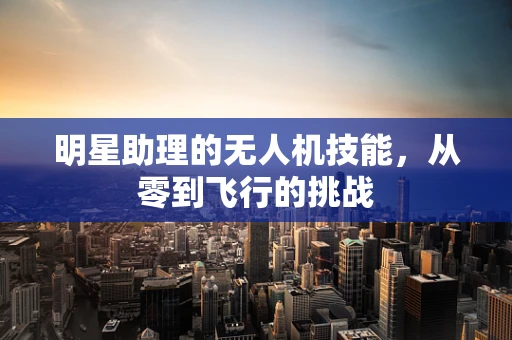 明星助理的无人机技能，从零到飞行的挑战