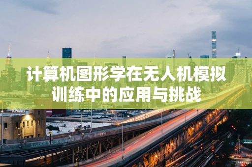 计算机图形学在无人机模拟训练中的应用与挑战