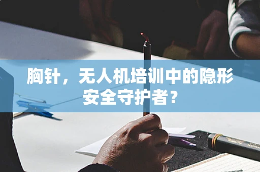 胸针，无人机培训中的隐形安全守护者？