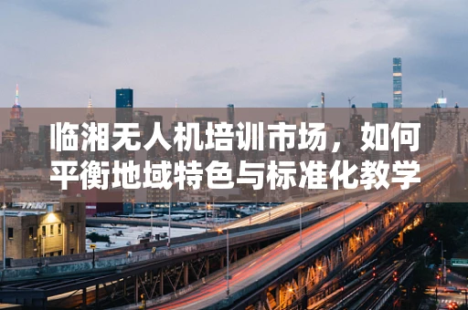 临湘无人机培训市场，如何平衡地域特色与标准化教学？