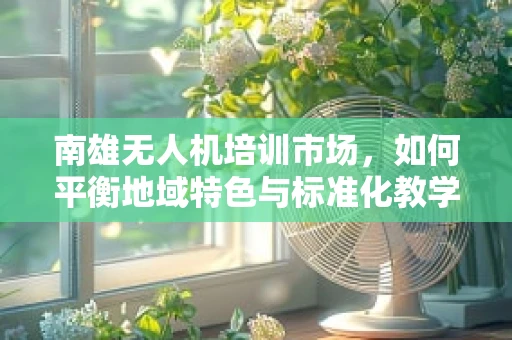 南雄无人机培训市场，如何平衡地域特色与标准化教学？