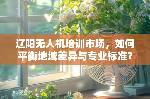 辽阳无人机培训市场，如何平衡地域差异与专业标准？