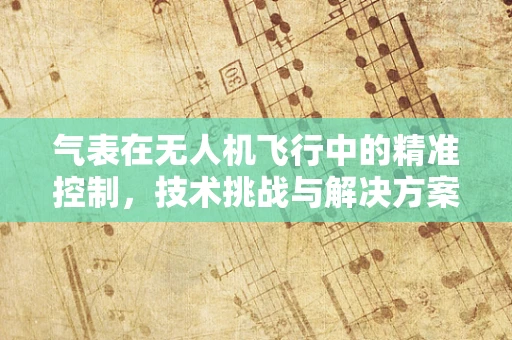 气表在无人机飞行中的精准控制，技术挑战与解决方案