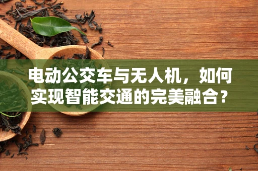 电动公交车与无人机，如何实现智能交通的完美融合？