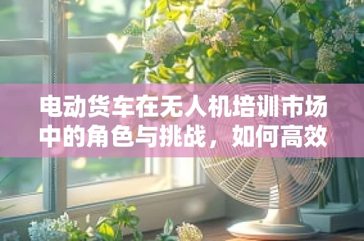 电动货车在无人机培训市场中的角色与挑战，如何高效利用？