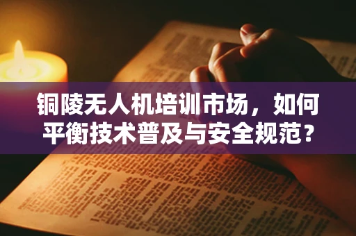 铜陵无人机培训市场，如何平衡技术普及与安全规范？