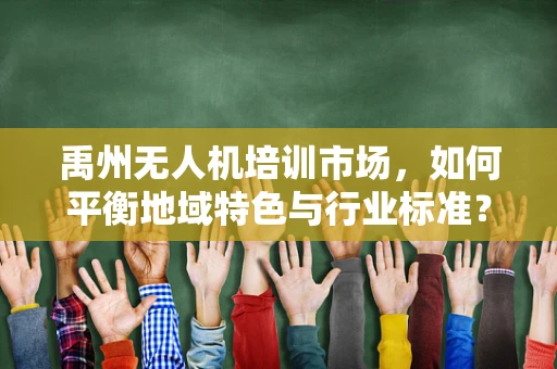 禹州无人机培训市场，如何平衡地域特色与行业标准？