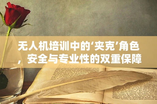 无人机培训中的‘夹克’角色，安全与专业性的双重保障