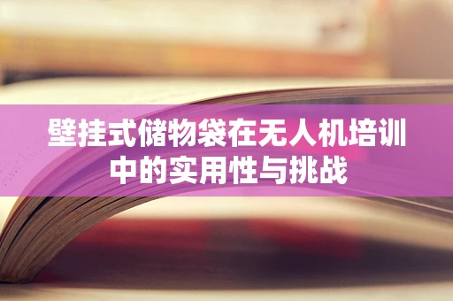 壁挂式储物袋在无人机培训中的实用性与挑战