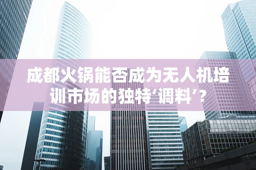 成都火锅能否成为无人机培训市场的独特‘调料’？