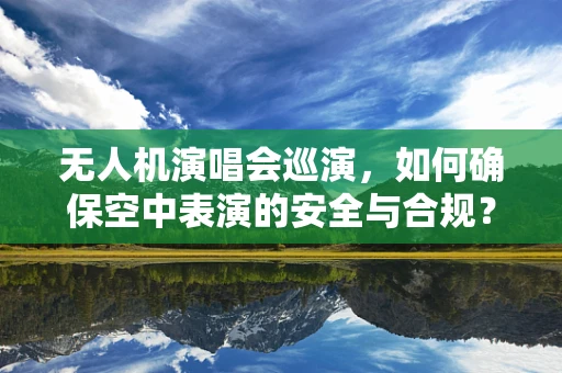 无人机演唱会巡演，如何确保空中表演的安全与合规？