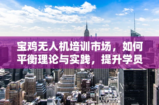 宝鸡无人机培训市场，如何平衡理论与实践，提升学员实战能力？