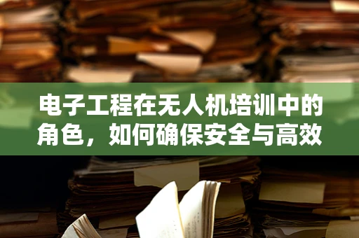电子工程在无人机培训中的角色，如何确保安全与高效？