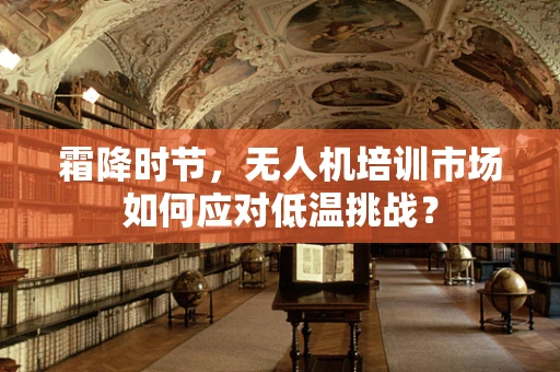 霜降时节，无人机培训市场如何应对低温挑战？