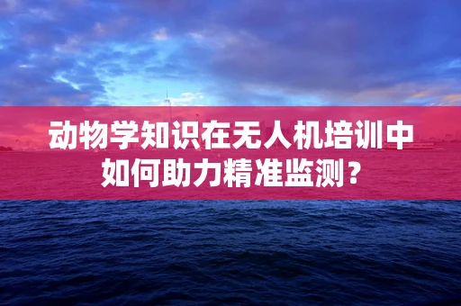 动物学知识在无人机培训中如何助力精准监测？