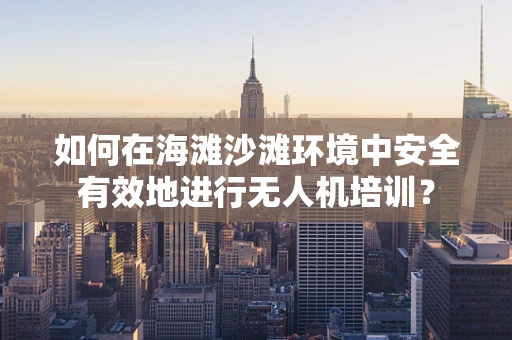 如何在海滩沙滩环境中安全有效地进行无人机培训？
