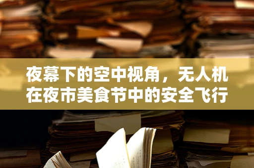 夜幕下的空中视角，无人机在夜市美食节中的安全飞行与监管挑战