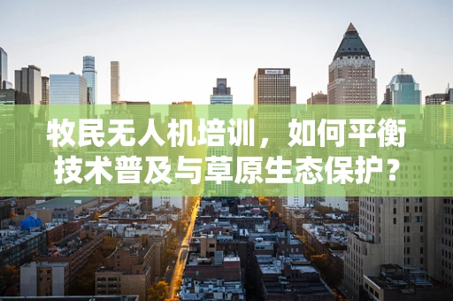 牧民无人机培训，如何平衡技术普及与草原生态保护？