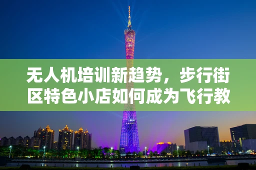 无人机培训新趋势，步行街区特色小店如何成为飞行教室？