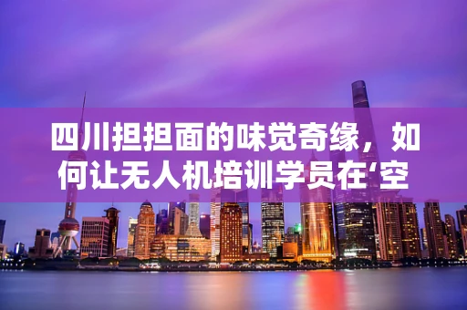 四川担担面的味觉奇缘，如何让无人机培训学员在‘空中课堂’中也能‘大快朵颐’？