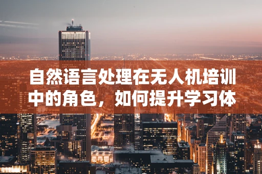 自然语言处理在无人机培训中的角色，如何提升学习体验与效率？