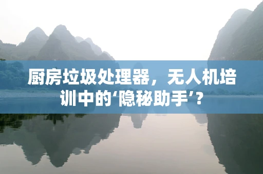 厨房垃圾处理器，无人机培训中的‘隐秘助手’？