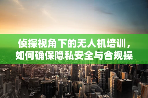 侦探视角下的无人机培训，如何确保隐私安全与合规操作？
