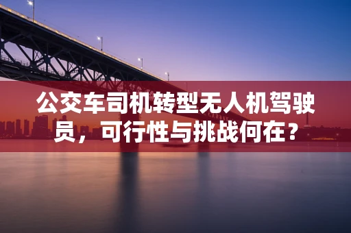 公交车司机转型无人机驾驶员，可行性与挑战何在？