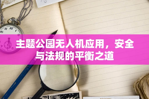 主题公园无人机应用，安全与法规的平衡之道