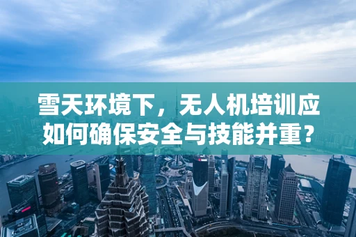 雪天环境下，无人机培训应如何确保安全与技能并重？